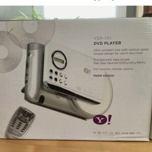 NEW IN BOX Vintage Yahoo DVD/CD/MP3’s Player Model YDP701